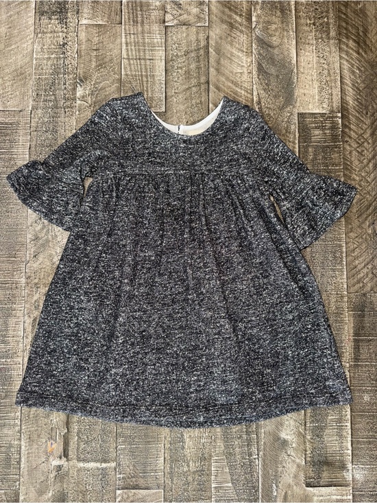 Other - Girls' Sparkle Knit Formal Dress - charcoal gray